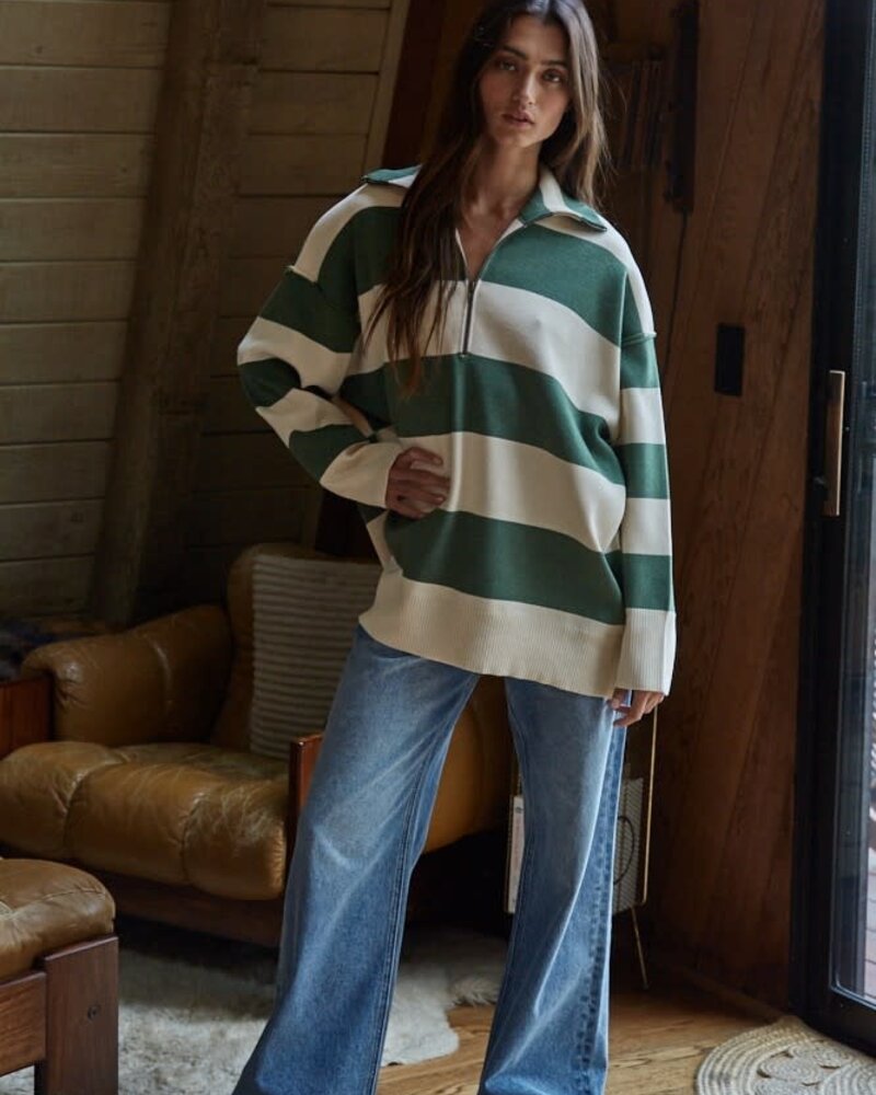 Fontaine Half Zip | Green