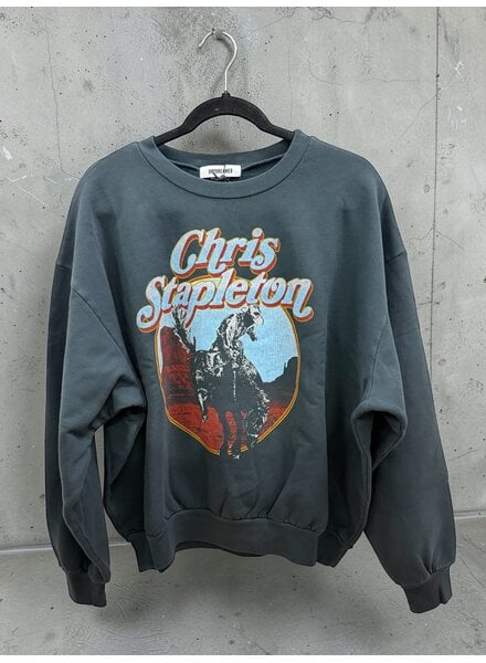 Chris Stapleton Horse Oversized Sweater
