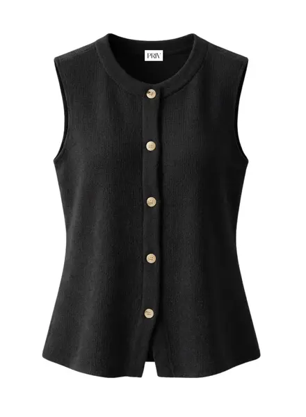 Bezla Knit Top | Black