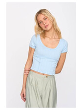 Margot Basic Tee | Blue