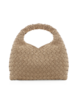 Solene Woven Handle Bag | Bone