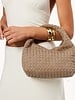 Solene Woven Handle Bag | Bone