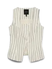 Vero Moda Mymilo Pinstripe Waistcoat
