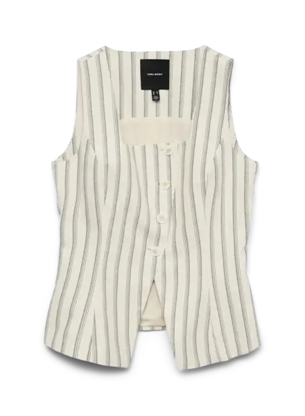 Vero Moda Mymilo Pinstripe Waistcoat