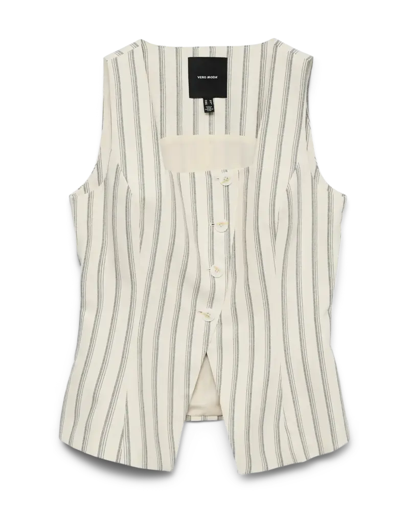 Vero Moda Mymilo Pinstripe Waistcoat