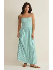 Z Supply Bayside Stripe Linen Maxi Dress