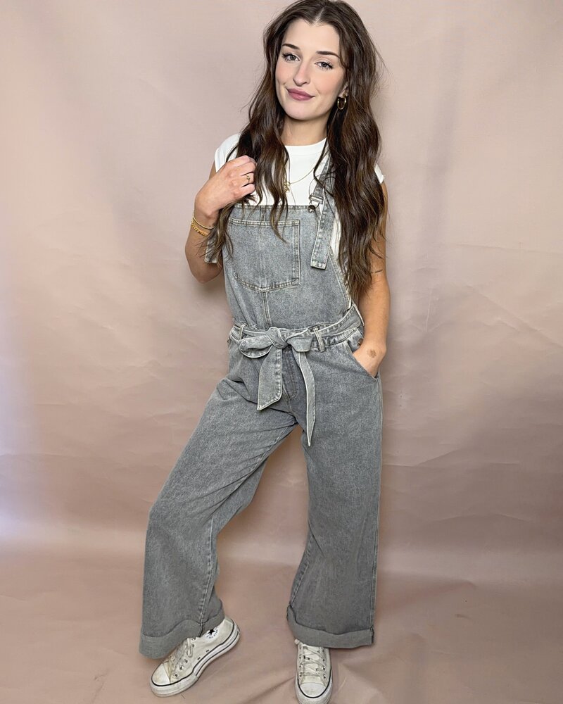 Della Denim Overalls