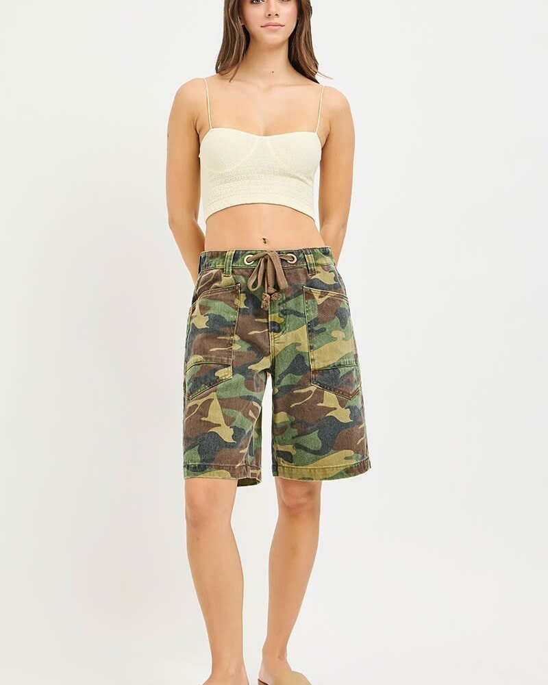 Shelley Slouchy Short | Camo