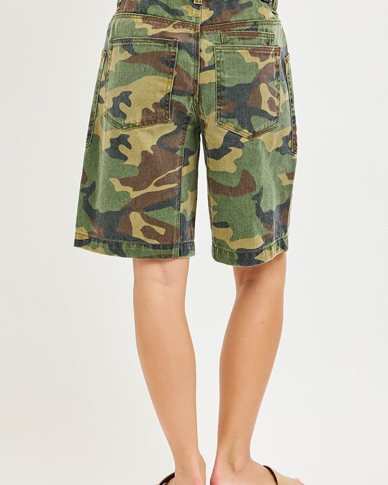 Shelley Slouchy Short | Camo