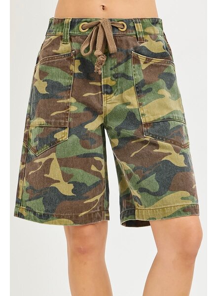 Shelley Slouchy Short | Camo