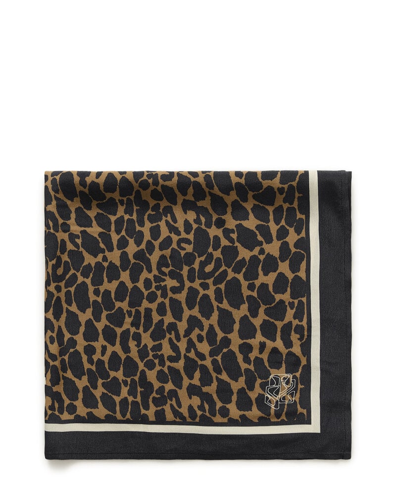 Saint Tropez Priscilla Scarf | Leopard