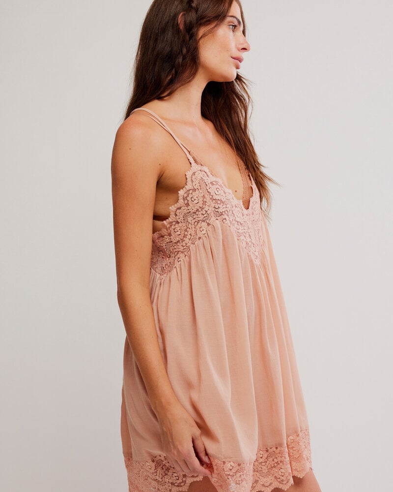 Free People Fiona Slip | Blush