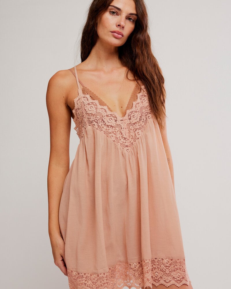 Free People Fiona Slip | Blush