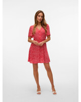 Vero Moda Alba Midi Dress | Red