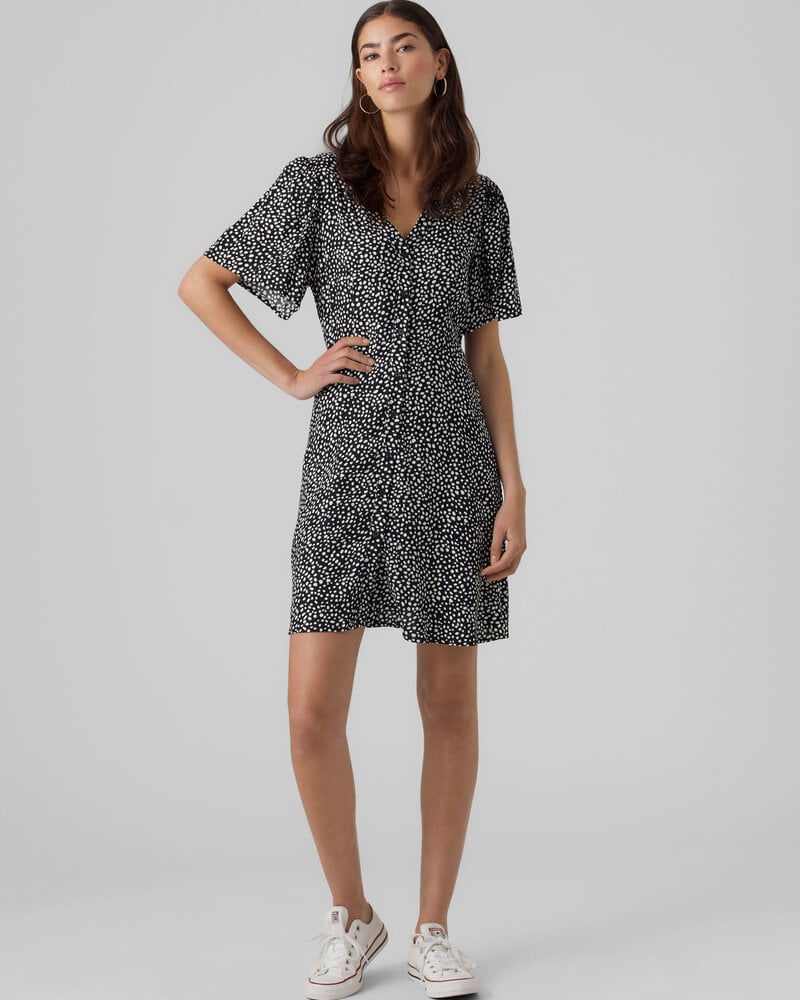 Vero Moda Alba Midi Dress | Black