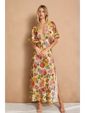 Gift of Love Lace Blouson Maxi Dress