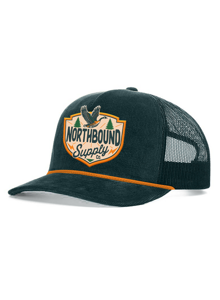 Northbound Supply Duck Corduroy Trucker Hat