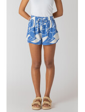 Azure Floral Shorts