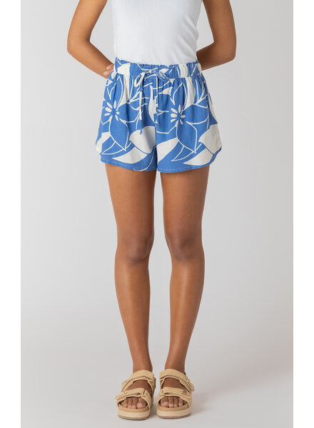 Azure Floral Shorts