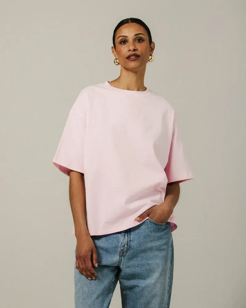 Boxy Tee | Rose