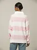 Stripe Rugby Polo | Rose