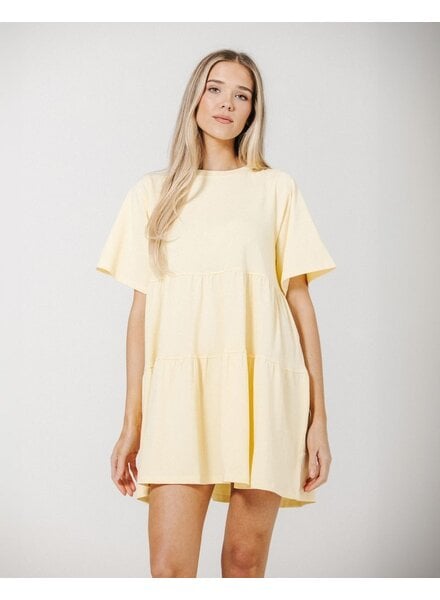 Tiered T-Shirt Dress | Lemon