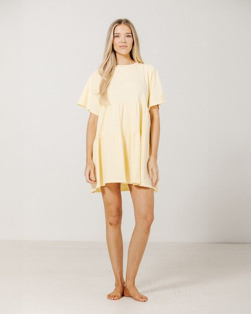 Tiered T-Shirt Dress | Lemon