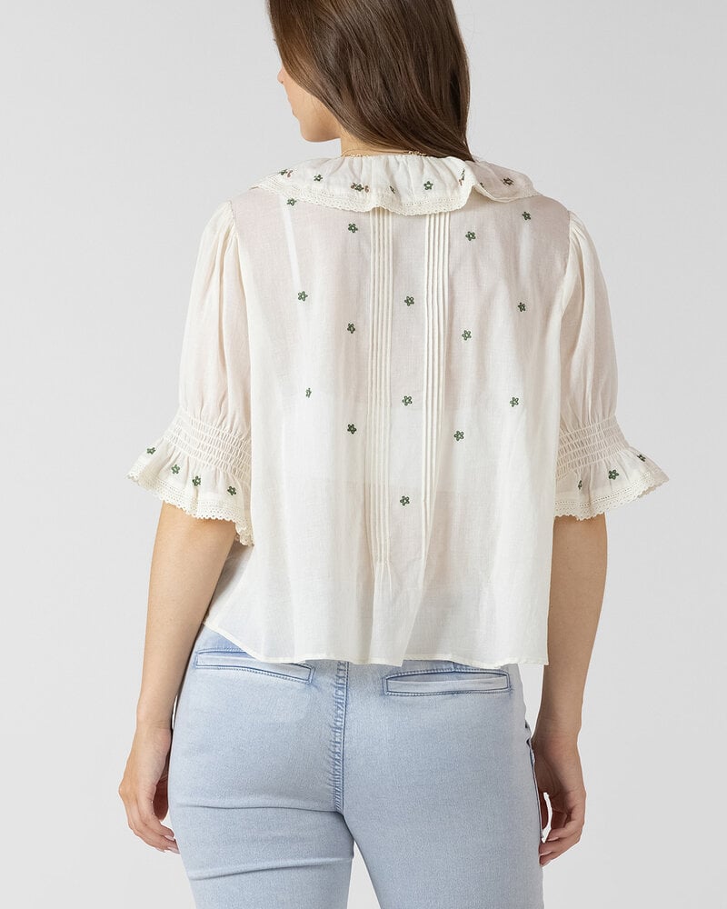 Noah Embroidered Blouse