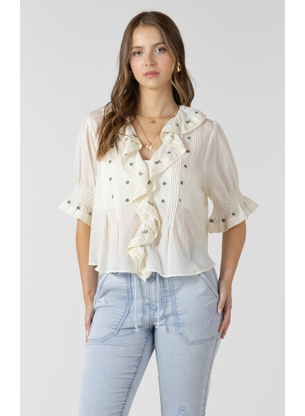 Noah Embroidered Blouse