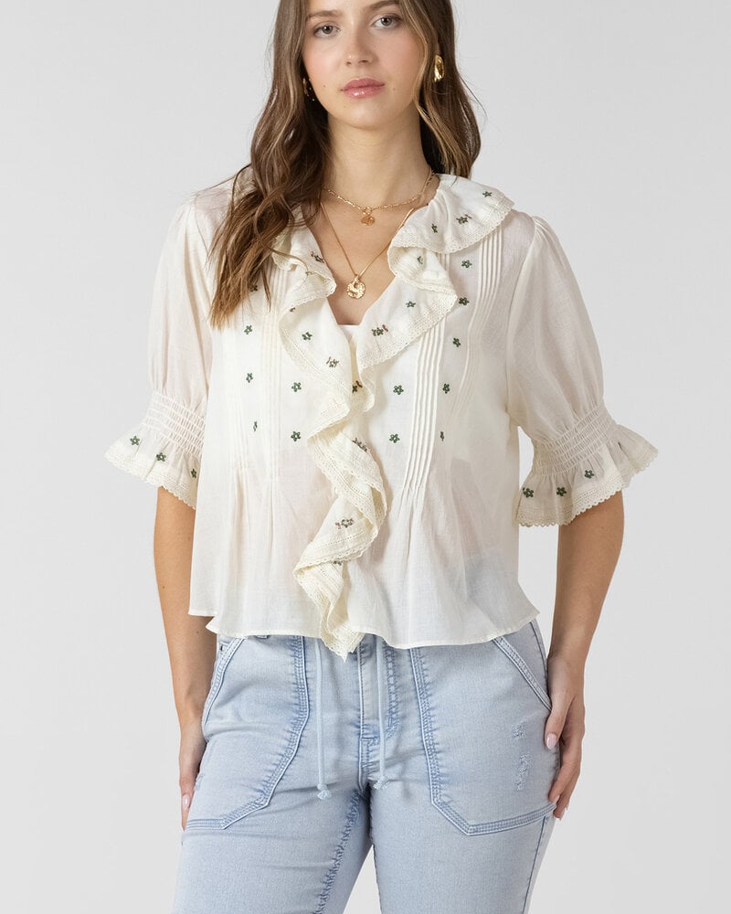Noah Embroidered Blouse