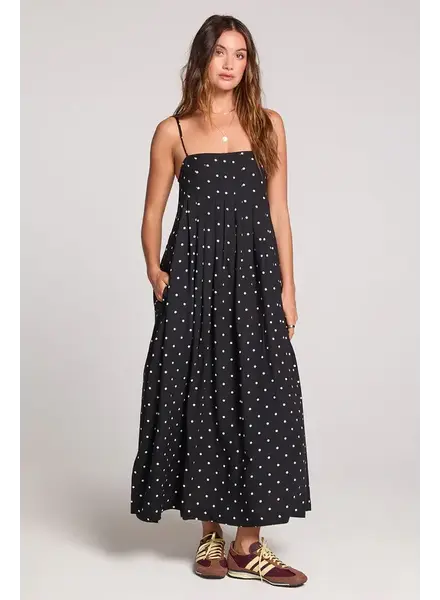 Salt Water Lux Arosa Midi Dress | Polka