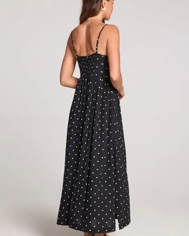 Salt Water Lux Arosa Midi Dress | Polka