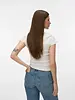 Vero Moda Chloe Scoop T-Shirt | White