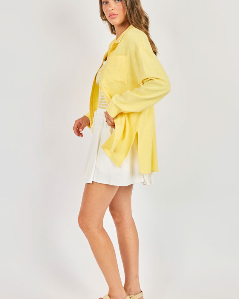 Butter Button Up Blouse