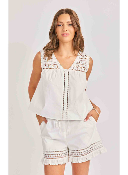 Lowtide Lace Tank