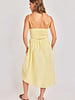 Butter Yellow Embroidered Dress