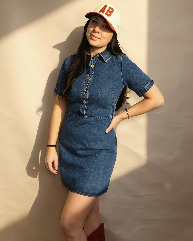 Cornillia Denim Dress