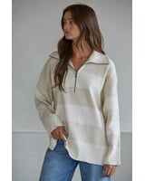 Fontaine Half Zip | Cream