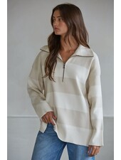 Fontaine Half Zip | Cream