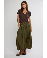 Free People Moonflower Pull-On Balloon Pants | Sage