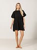 Tiered T-Shirt Dress | Black/White