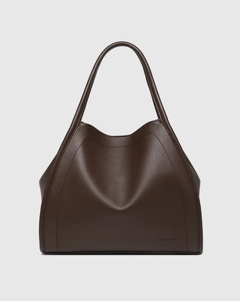 Louenhide Sutton Shoulder Bag | Chocolate