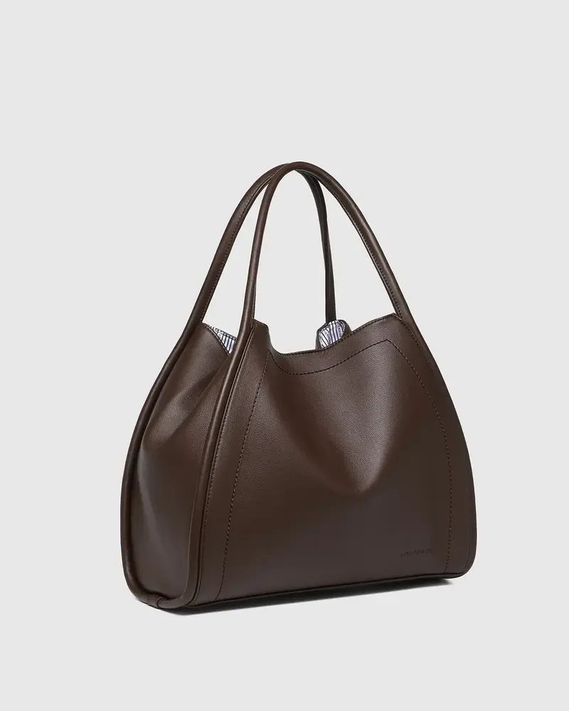 Louenhide Sutton Shoulder Bag | Chocolate