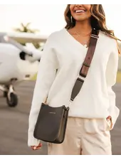 Louenhide Parker Crossbody Bag | Chocolate