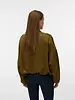 Vero Moda Hazel Faux Suede Bomber | Military