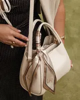 Louenhide Steffie Mini Tote Bag | Biscuit