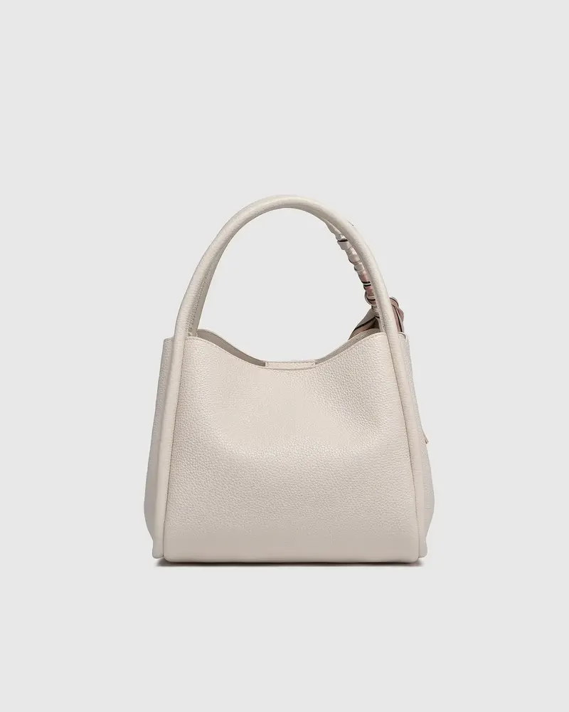 Louenhide Steffie Mini Tote Bag | Biscuit