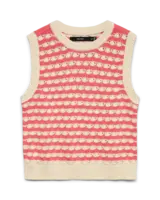Vero Moda Kendal Knit Vest | Coral