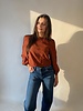 Ayla Blouse | Rust