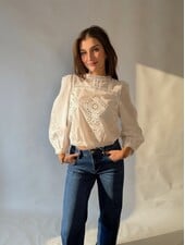 Ayla Blouse | Ivory